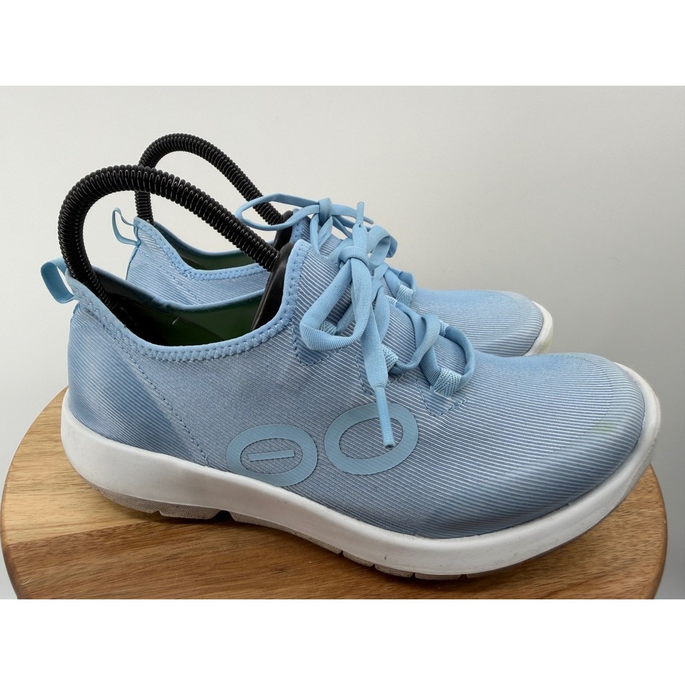 OOFOS OOmg Sport LS Carolina Blue Women 9.5 EU 40.5 Sneakers - Picture 4 of 15